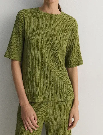 Tricou Reserved, verde