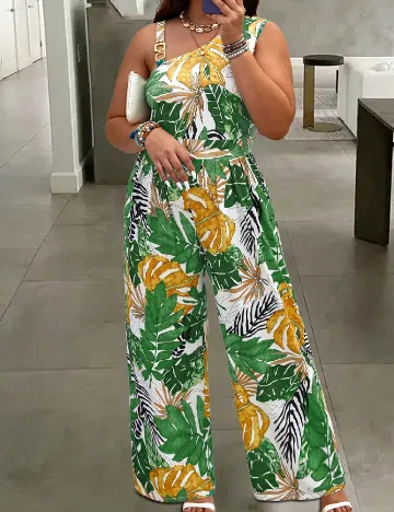 Salopeta SHEIN CURVE, mix culori