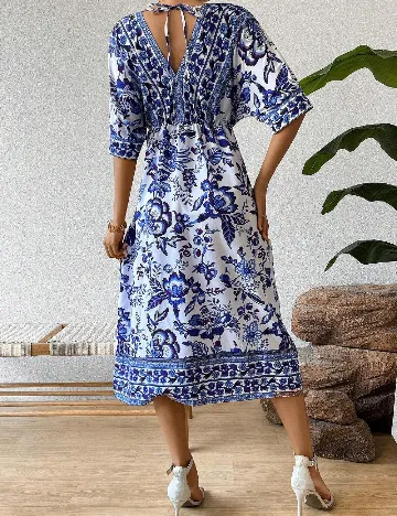 Rochie medie SHEIN, albastru