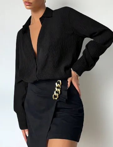 Camasa SHEIN, negru