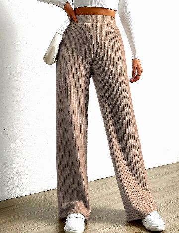 Pantaloni SHEIN, maro