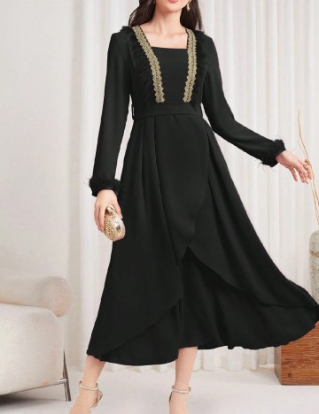 Rochie lunga SHEIN, negru