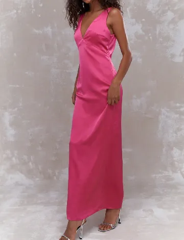 Rochie lunga Missguided, roz