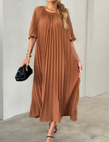 Rochie lunga SHEIN, maro