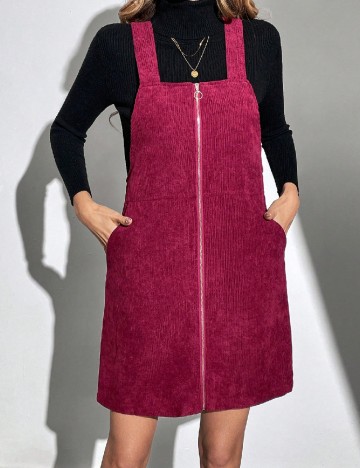 Rochie scurta SHEIN, visiniu