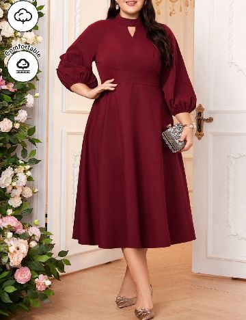 Rochie medie SHEIN CURVE, visiniu