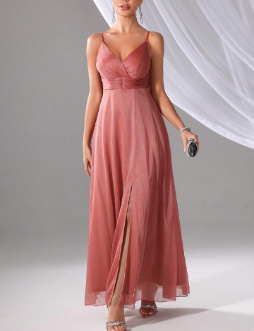 Rochie lunga SHEIN, roz