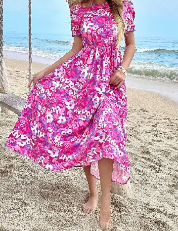 Rochie medie SHEIN, roz