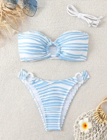 Costum de baie SHEIN, bleu