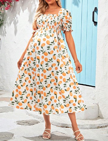 Rochie medie SHEIN, alb