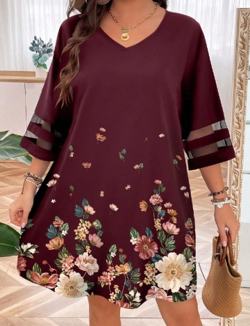 Rochie scurta SHEIN CURVE, visiniu