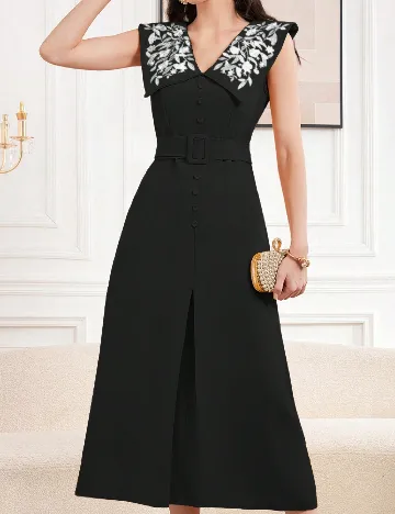Rochie medie SHEIN, negru Negru