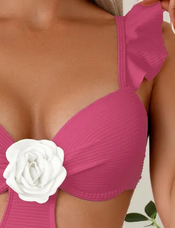 Costum de baie SHEIN, roz Roz
