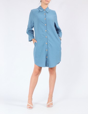 Rochie scurta SHEIN, albastru