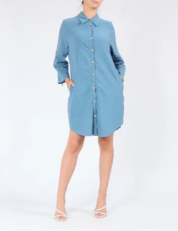 Rochie scurta SHEIN, albastru