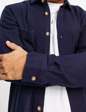Jacheta ASOS, bleumarin