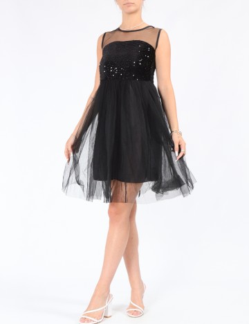 Rochie medie Love&Lemonade, negru