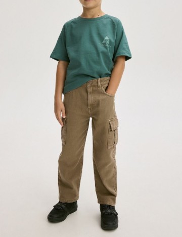 Pantaloni Reserved, maro