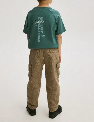 Pantaloni Reserved, maro Maro