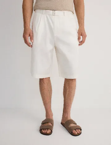 Pantaloni scurti Reserved, alb Alb