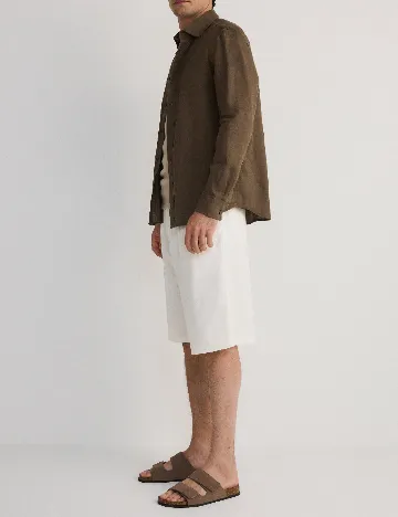 Pantaloni scurti Reserved, alb Alb