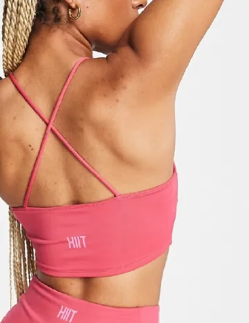 Bustiera HIIT by ASOS, roz Roz