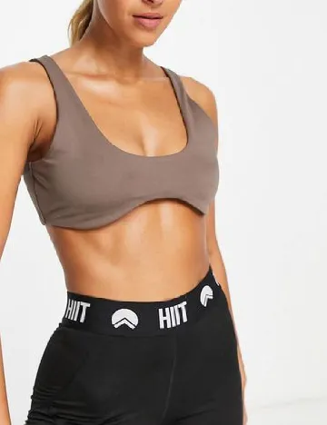 Bustiera HIIT by ASOS, maro Maro