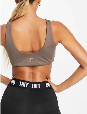 Bustiera HIIT by ASOS, maro Maro