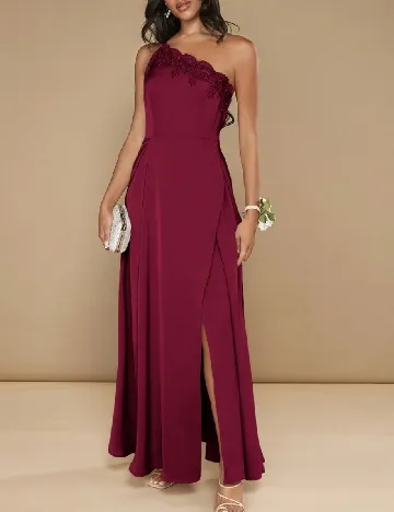 Rochie lunga SHEIN, rosu Rosu