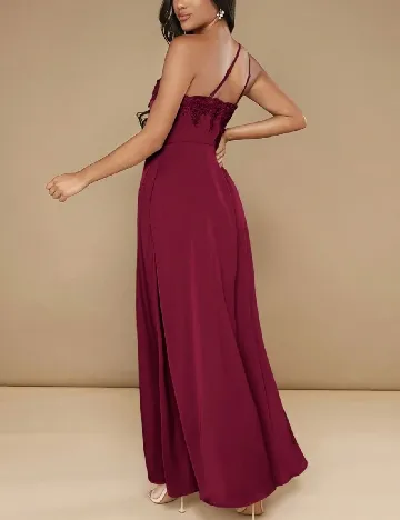 Rochie lunga SHEIN, rosu Rosu