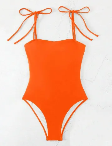 Costum de baie SHEIN, portocaliu Portocaliu