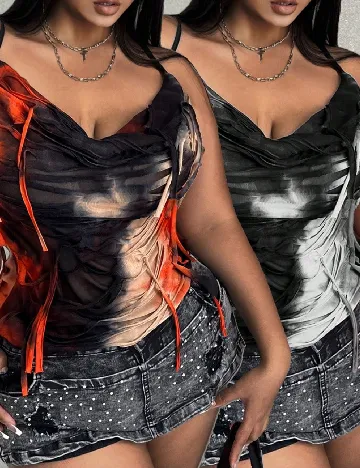 Maiou 2 bucati SHEIN CURVE, mix culori Mix culori