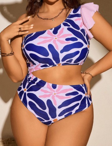 Costum de baie SHEIN, mix culori
