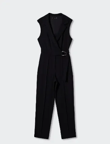 Salopeta Mango Violeta, negru Negru
