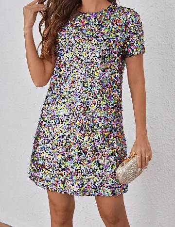 Rochie scurta SHEIN, mix culori Mix culori