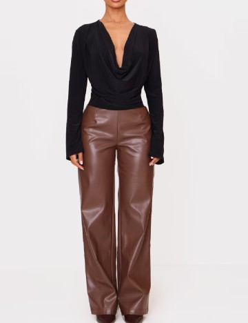 Bluza PRETTYLITTLETHING, negru