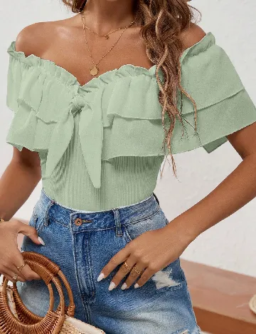 Bluza SHEIN, verde Verde