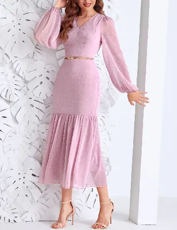 Rochie medie SHEIN, roz Roz