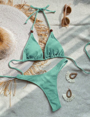 Costum de baie SHEIN, albastru