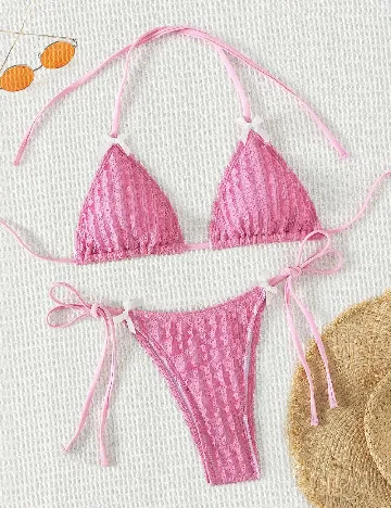Costum de baie SHEIN, roz Roz