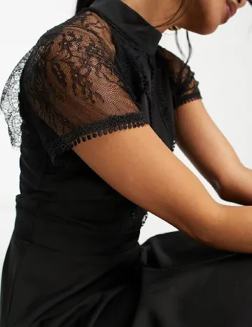 Rochie medie Liquorish, negru