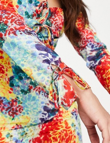 Rochie scurta Annorlunda, mix culori
