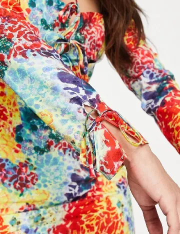 Rochie scurta Annorlunda, mix culori Mix culori