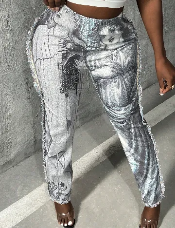 Pantaloni SHEIN, gri Gri