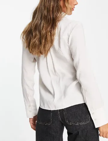 Camasa Top Shop, crem Crem