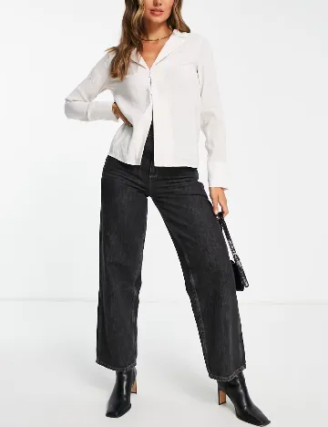 Camasa Top Shop, crem Crem