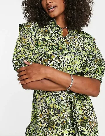Rochie scurta Top Shop, verde