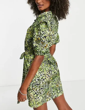 Rochie scurta Top Shop, verde