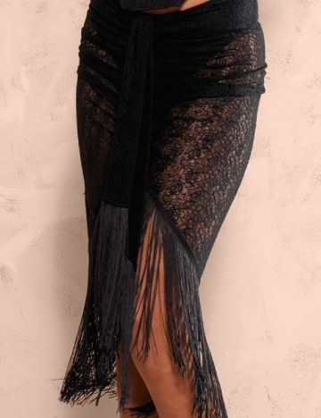 Fusta PRETTYLITTLETHING, negru