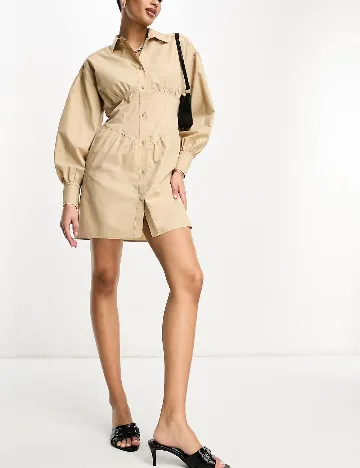 Rochie scurta ASOS, maro Maro